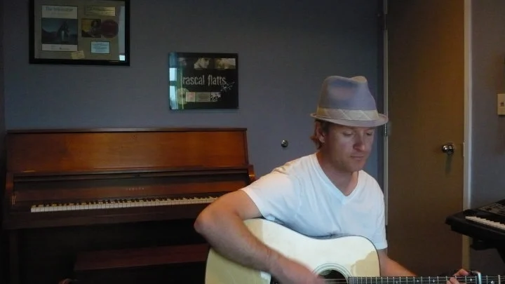 Songwriter room at the ASCAP building in Nashville, TN.