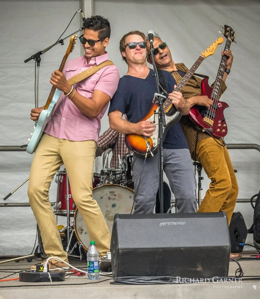 With Jordan John and Prakash John (James Brown, Parliament Funkadelic, Alice Cooper, Lou Reed)