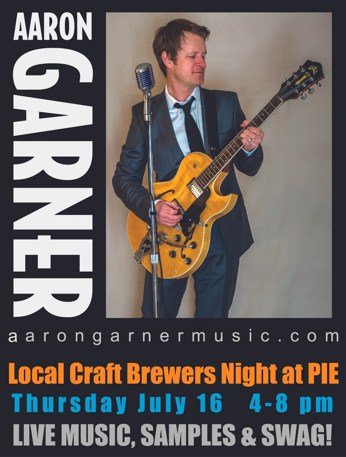 Collingwood Craft Brewers Night @ PIE Pizza Joint - Solo show