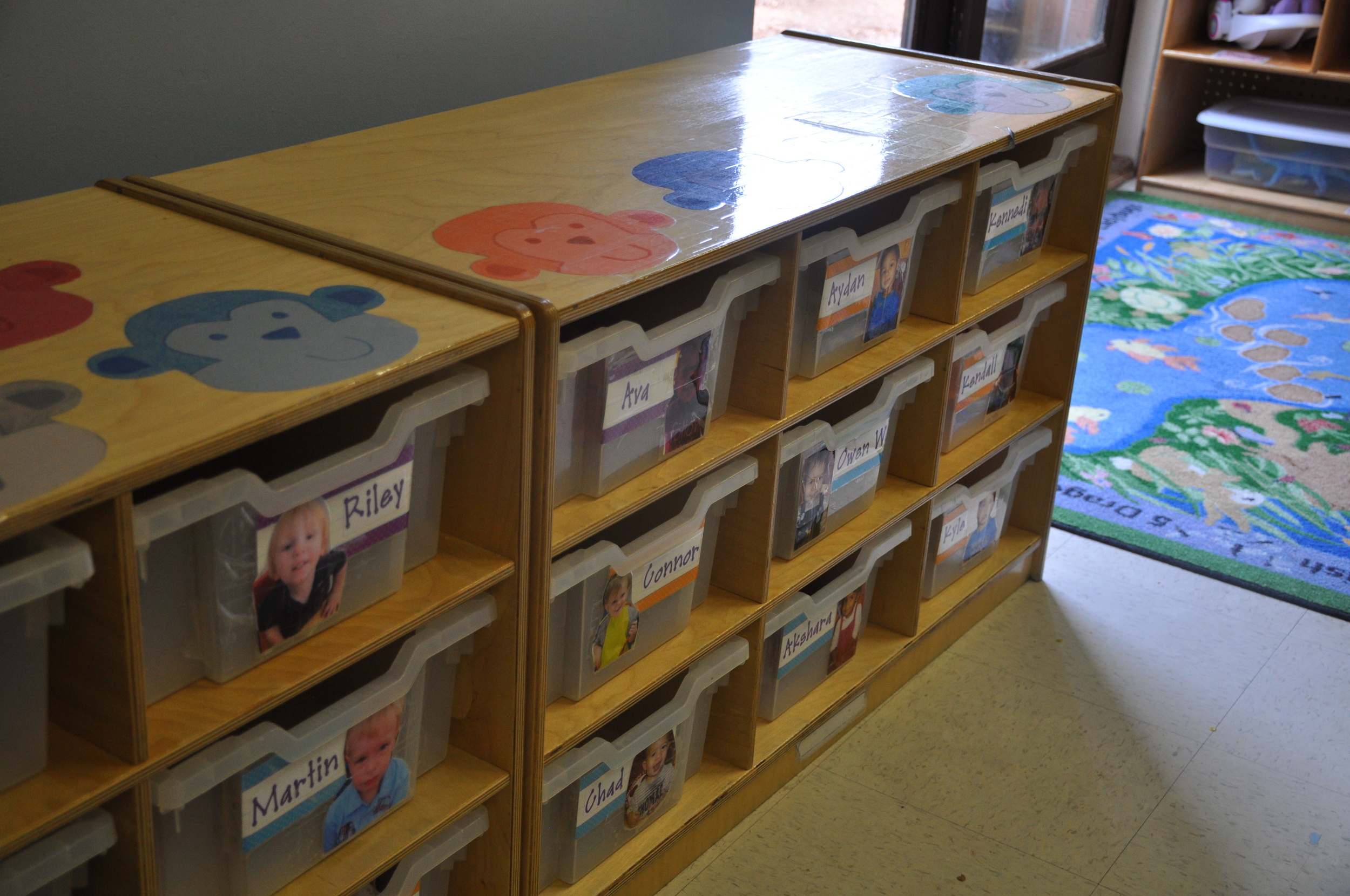 Individual Cubbies