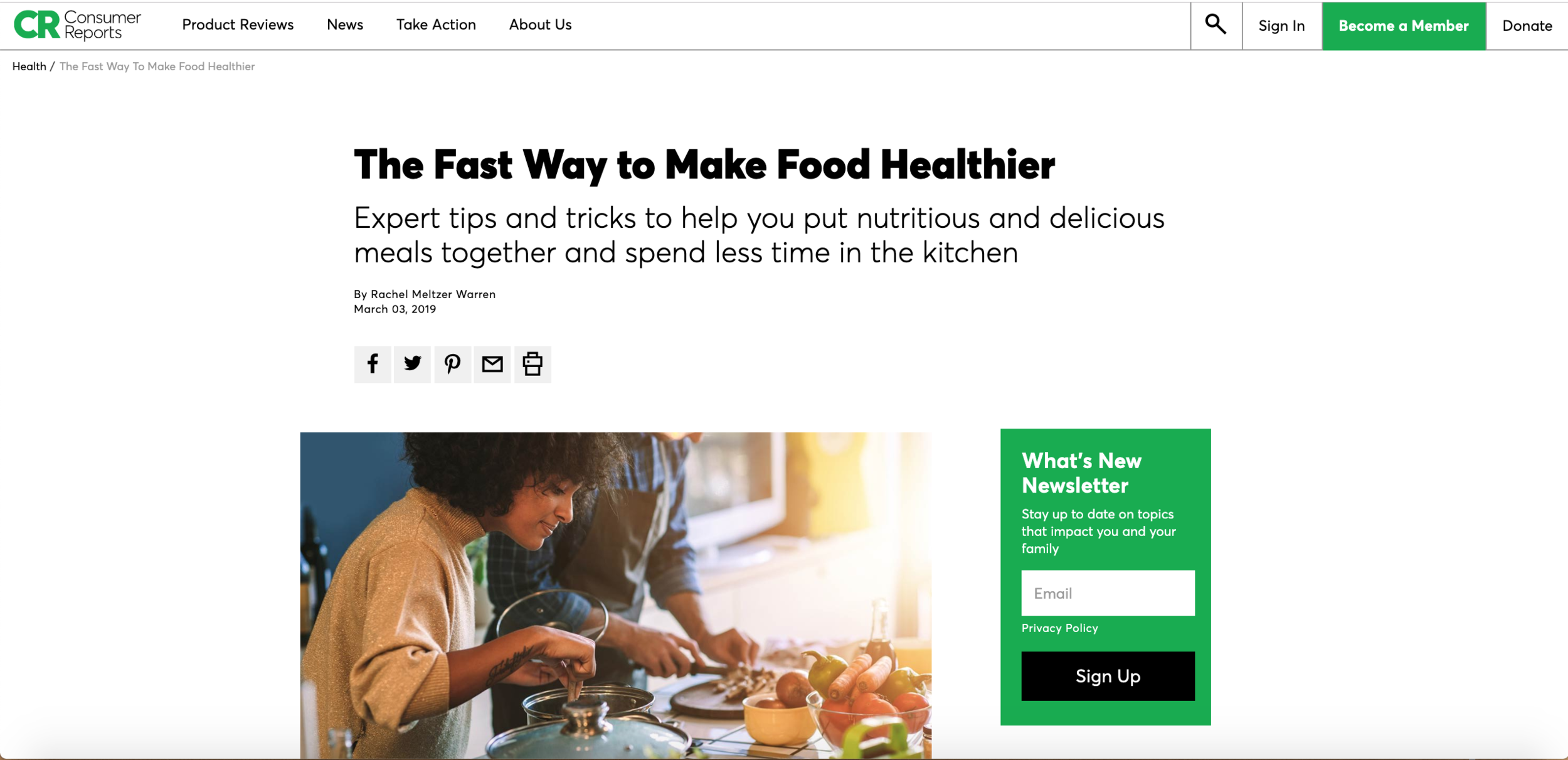 The Fast Way to Make Food Healthier