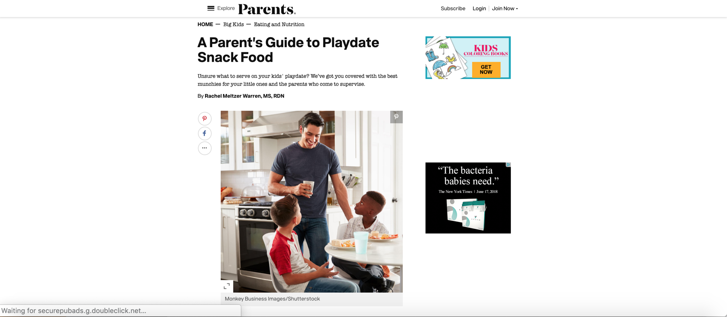 A Parent's Guide to Playdate Snack Food