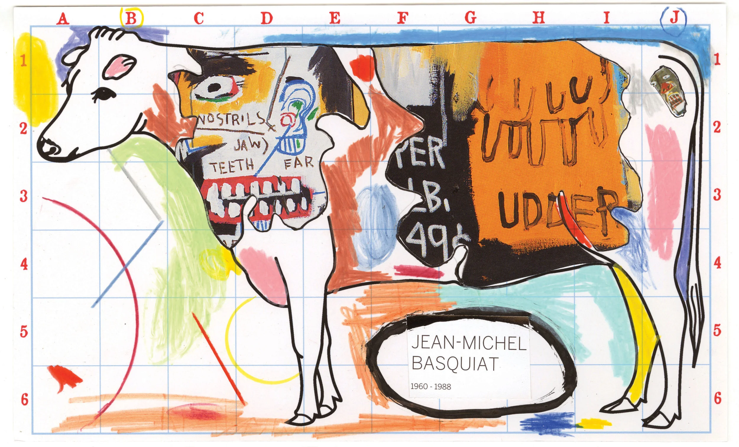 Various Art Market Collages and Drawings mixed media and collage on paper various sizes, roughly 10 x 12” 2015