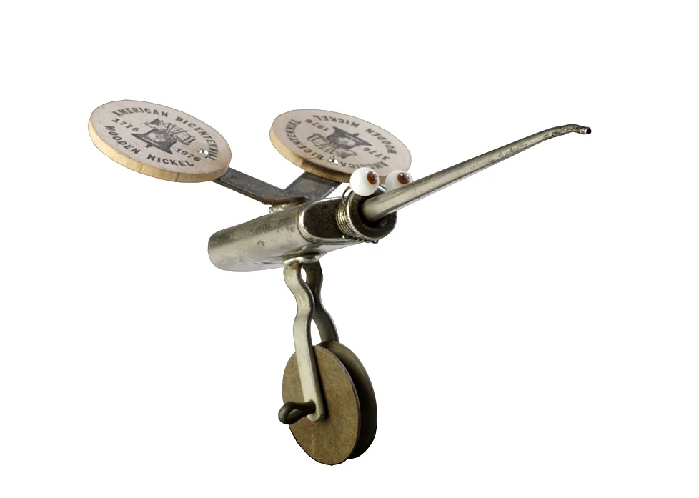 Mosquito in Flight 5.5 x 4 x 7" 2006