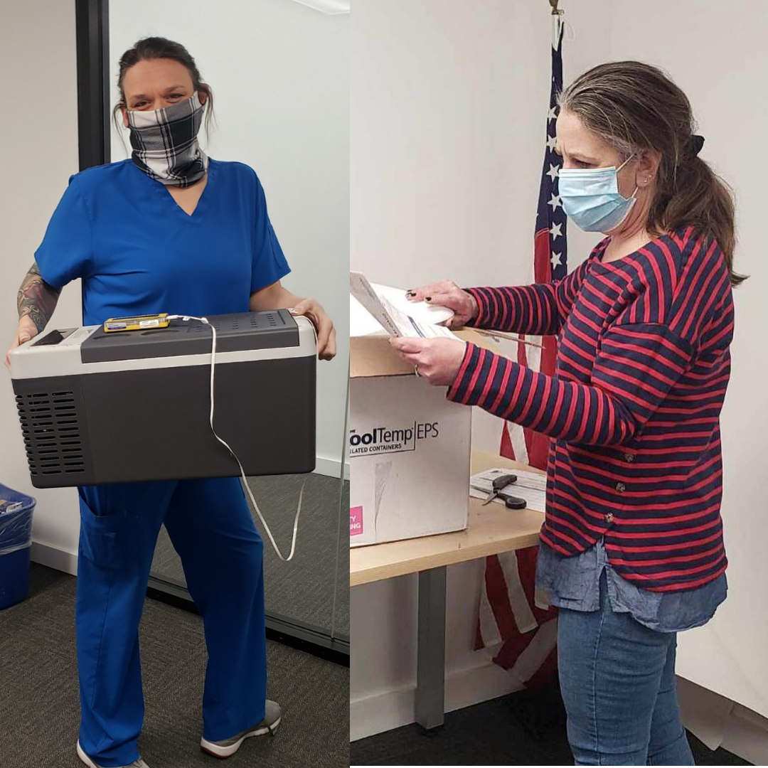 Meritan Vaccinates Homebound People in West Tennessee.