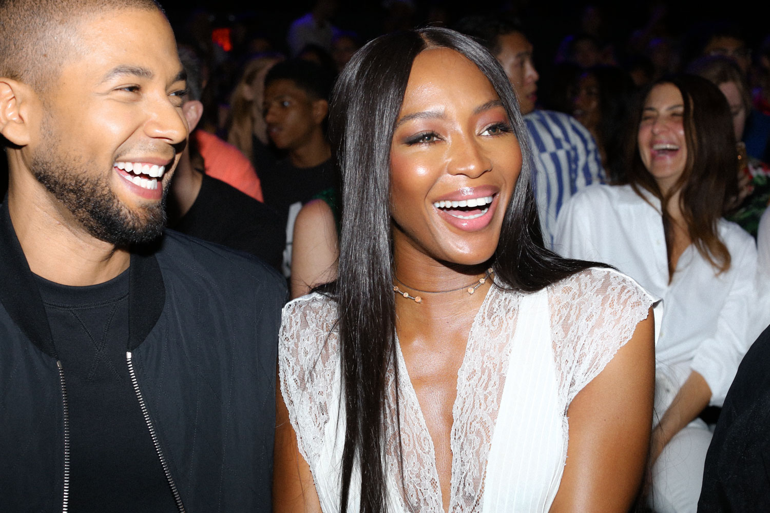 Jussie Smollett & Naomi Campbell