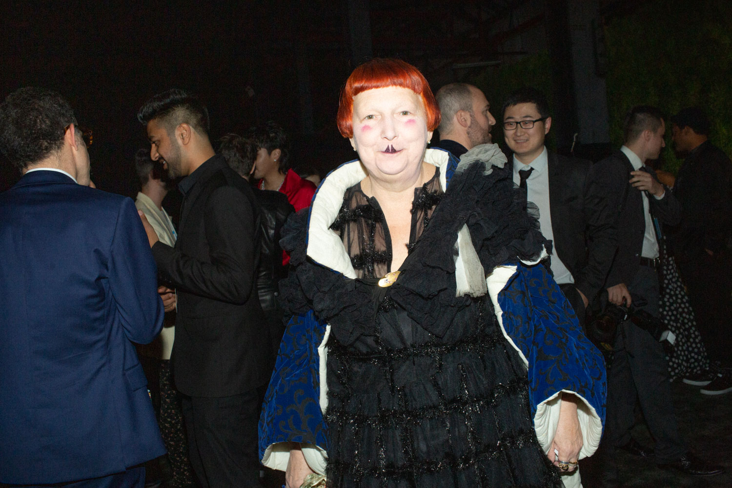 Lynn Yaeger at the CFDA Vogue CVFF Awards