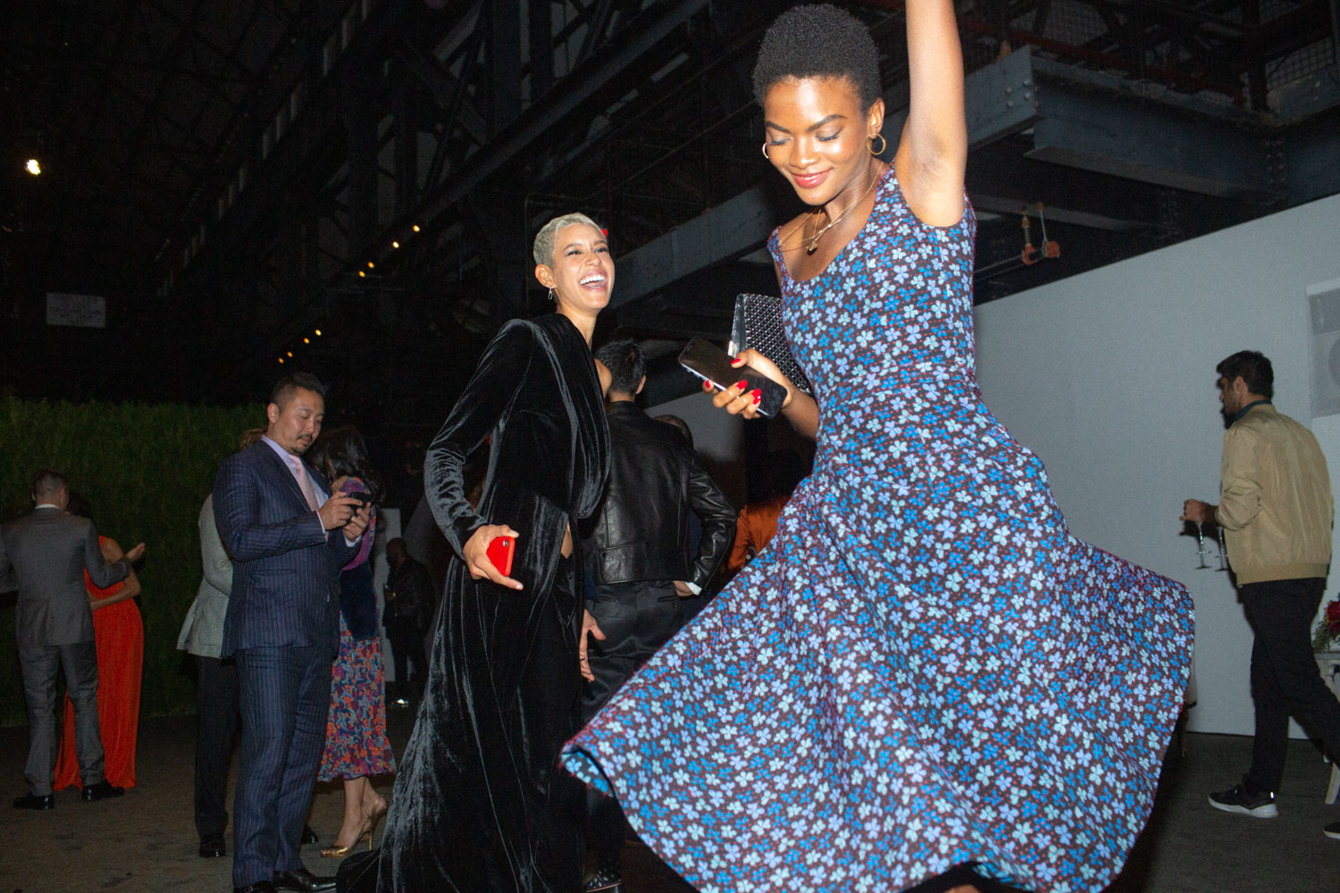 Dilone & Amiira on the dancefloor