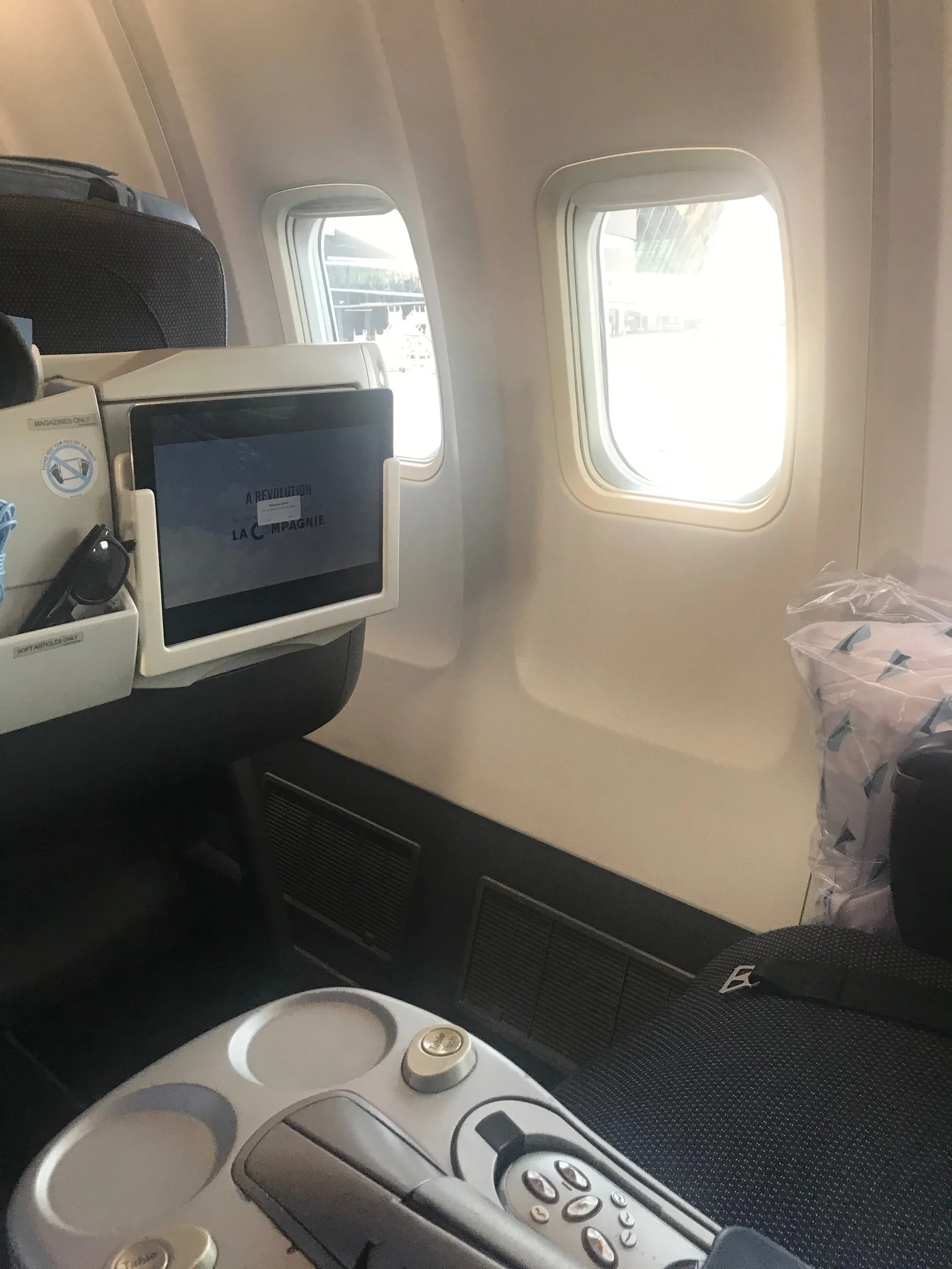 Seats on La Compagnie Airline