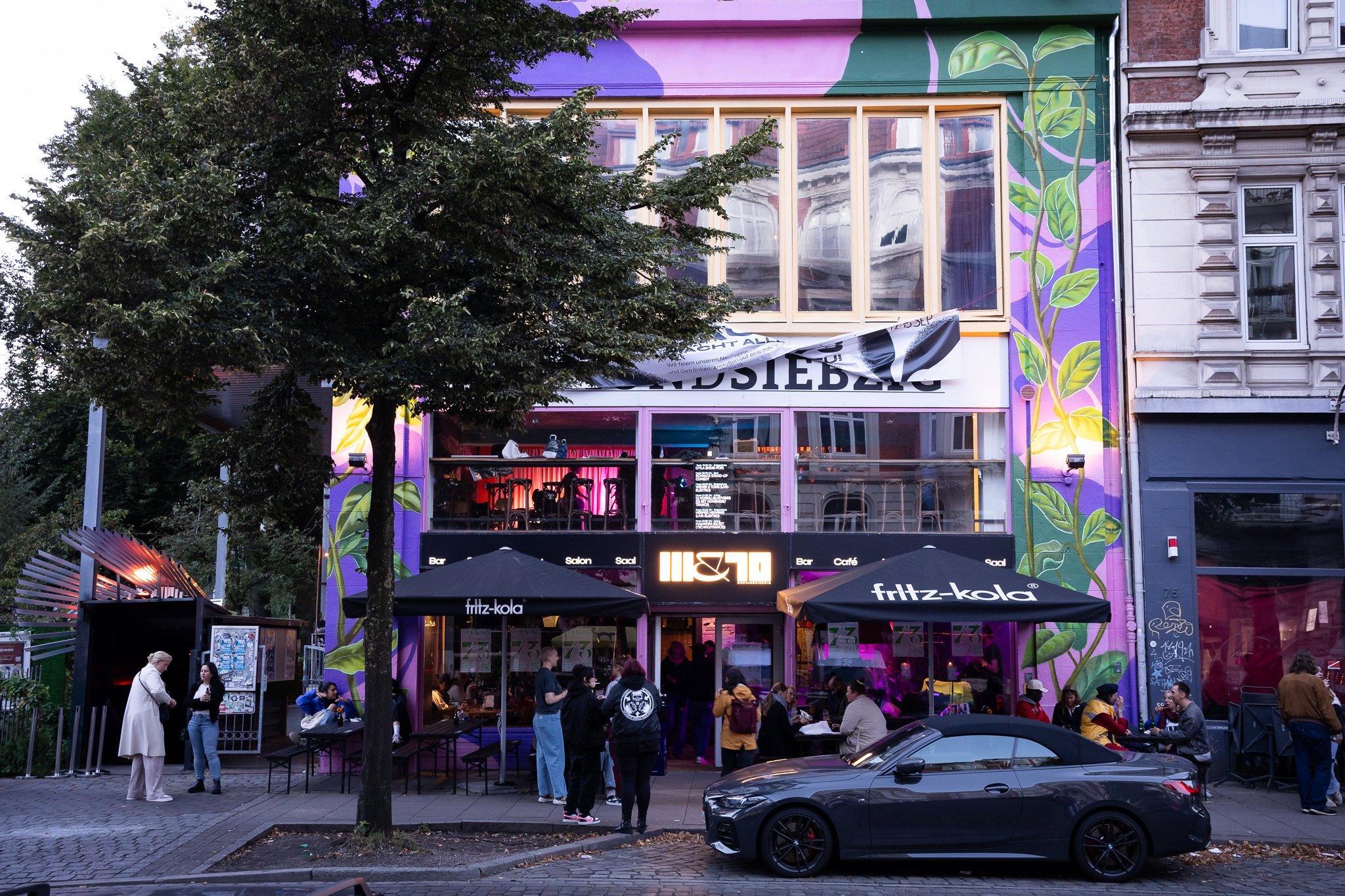 Das Haus 73 auf dem Schulterblatt in Hamburg