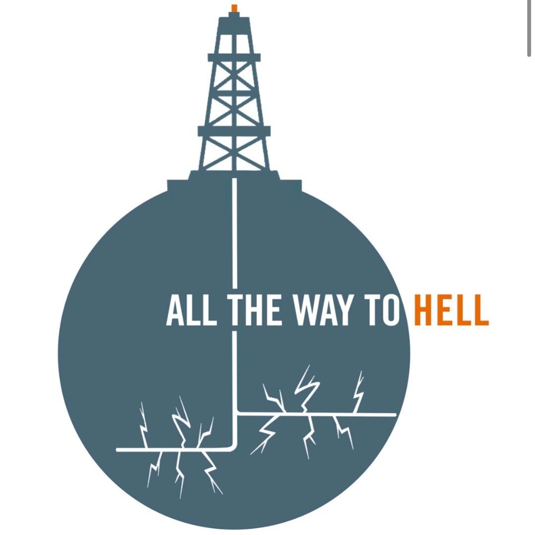 Proud to support @all.thewayto.hell - a new activist art project for disrupting fossil fuel access to private land in the United States. Begun 2020 by @eevans777 &amp; exhibited untik Sept 2020 in &ldquo;ecofeminism(s)&rdquo; @thomaserbengallery.
Vis