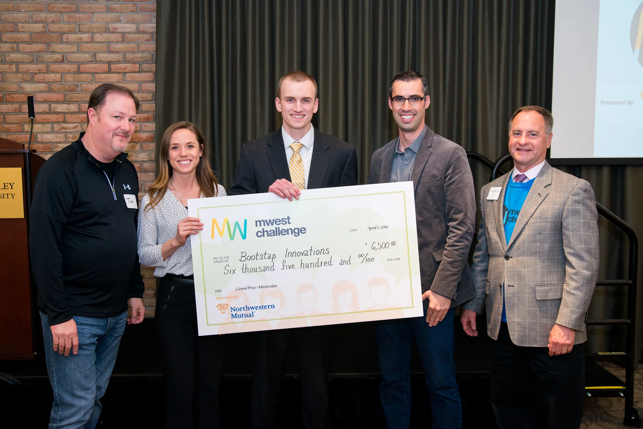 Northwestern Mutual Grand Prize (Masterclass) - $6500