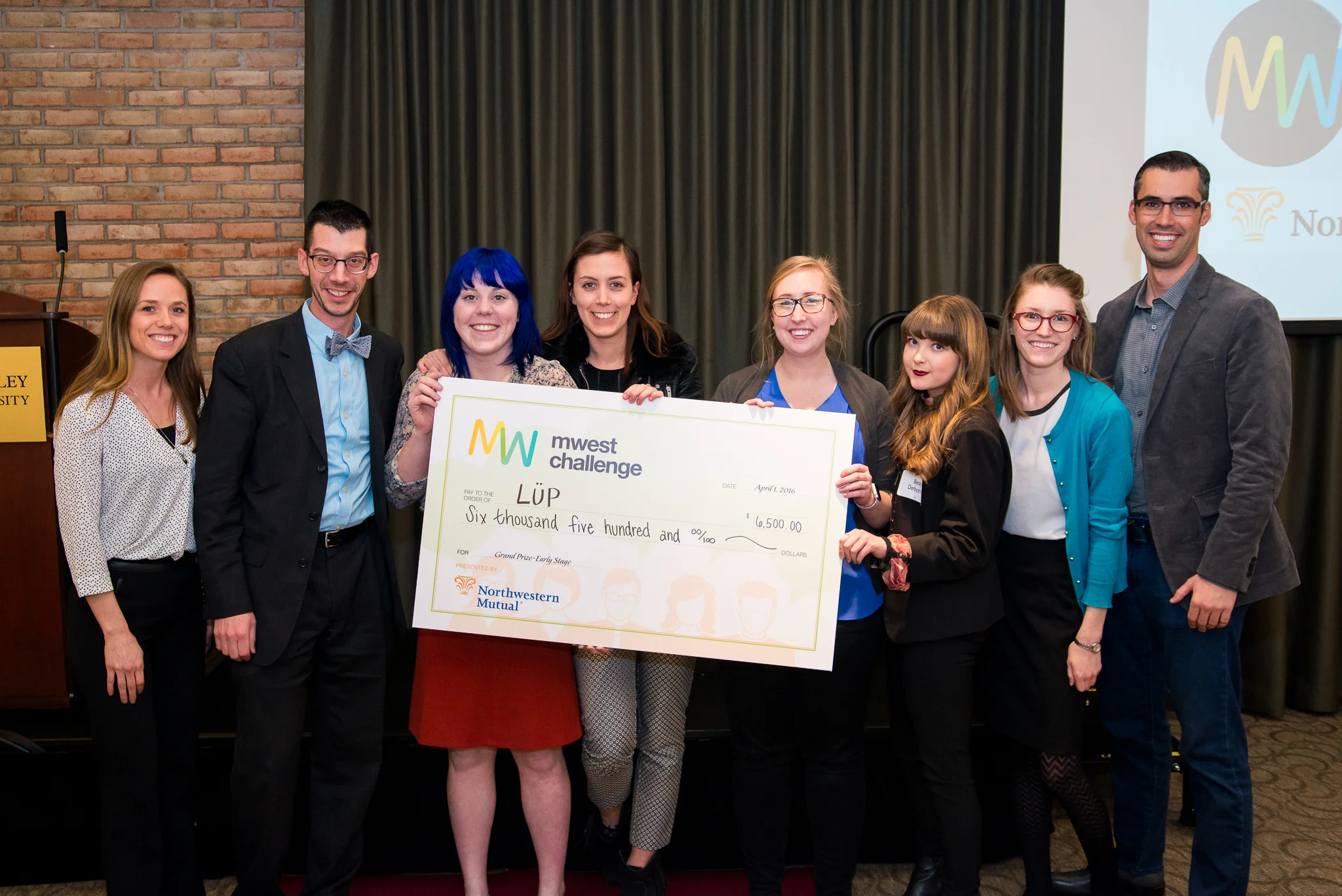 Northwestern Mutual Grand Prize (Early Stage) - $6500