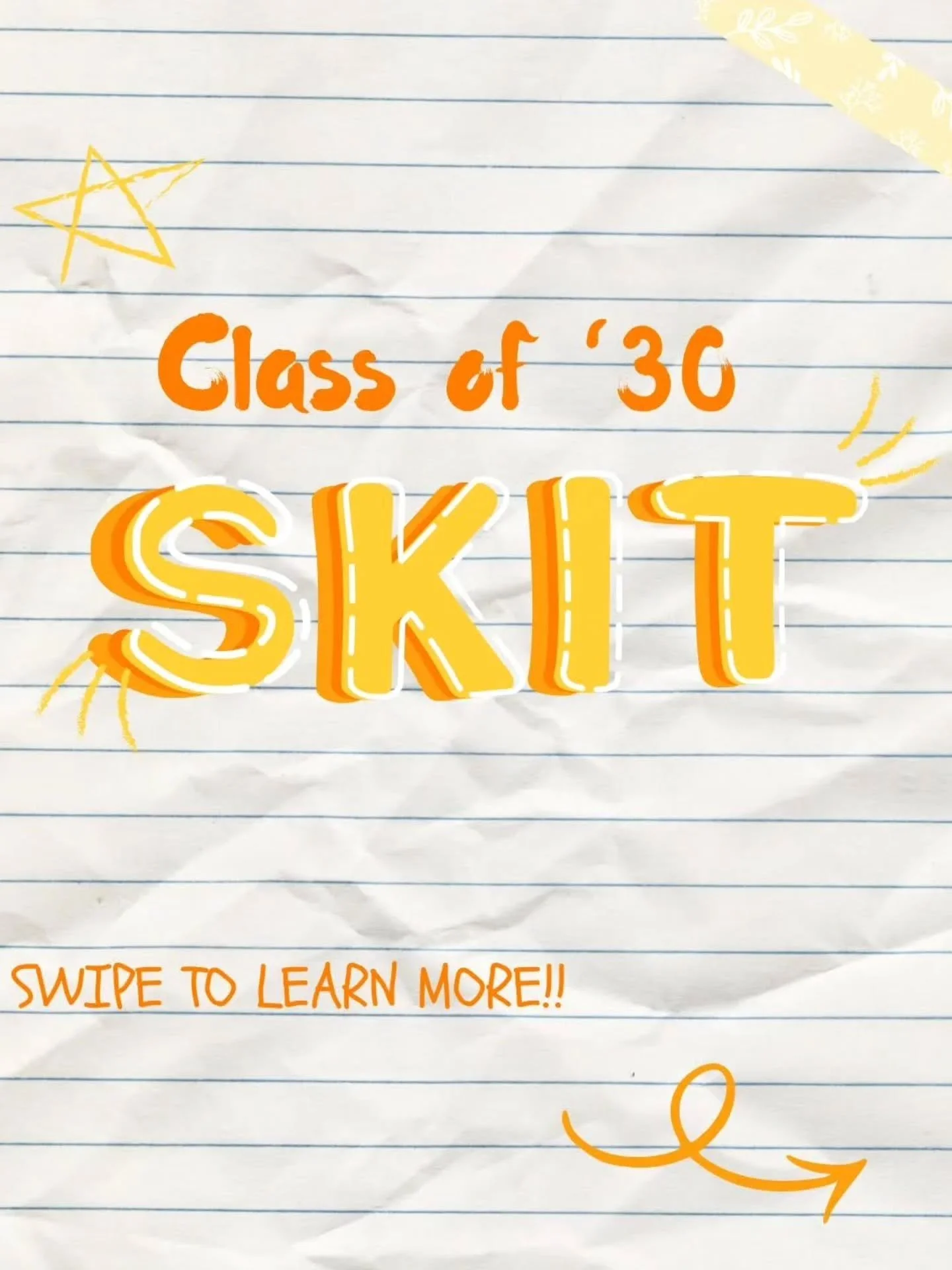 THE CHOICE IS YOURS! 🗣️ Help us pick the winning theme for our skit by hitting the poll in our stories RIGHT NOW. This is your chance to have a say in how the Class of '30 shows up!

Make sure you&rsquo;re following @whsclassof30 so you don&rsquo;t 