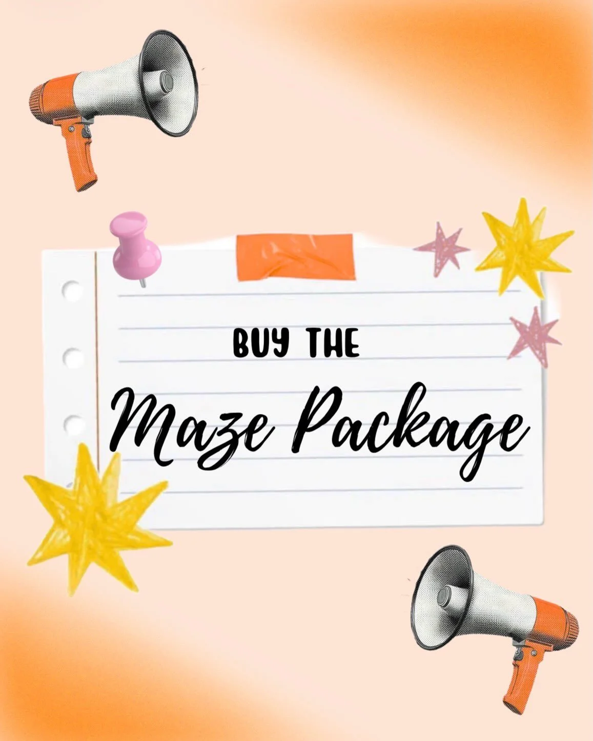 hello sophomores 🥳🥳🥳👀👀👀 here is the maze package deal which is totally worth buying!! you get to buy everything earlier and at a better rate. remember to buy before maze day!!!