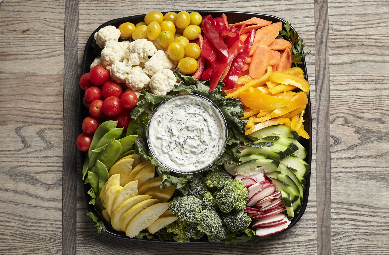 Vegetable Crudité platter — On Site Culinary