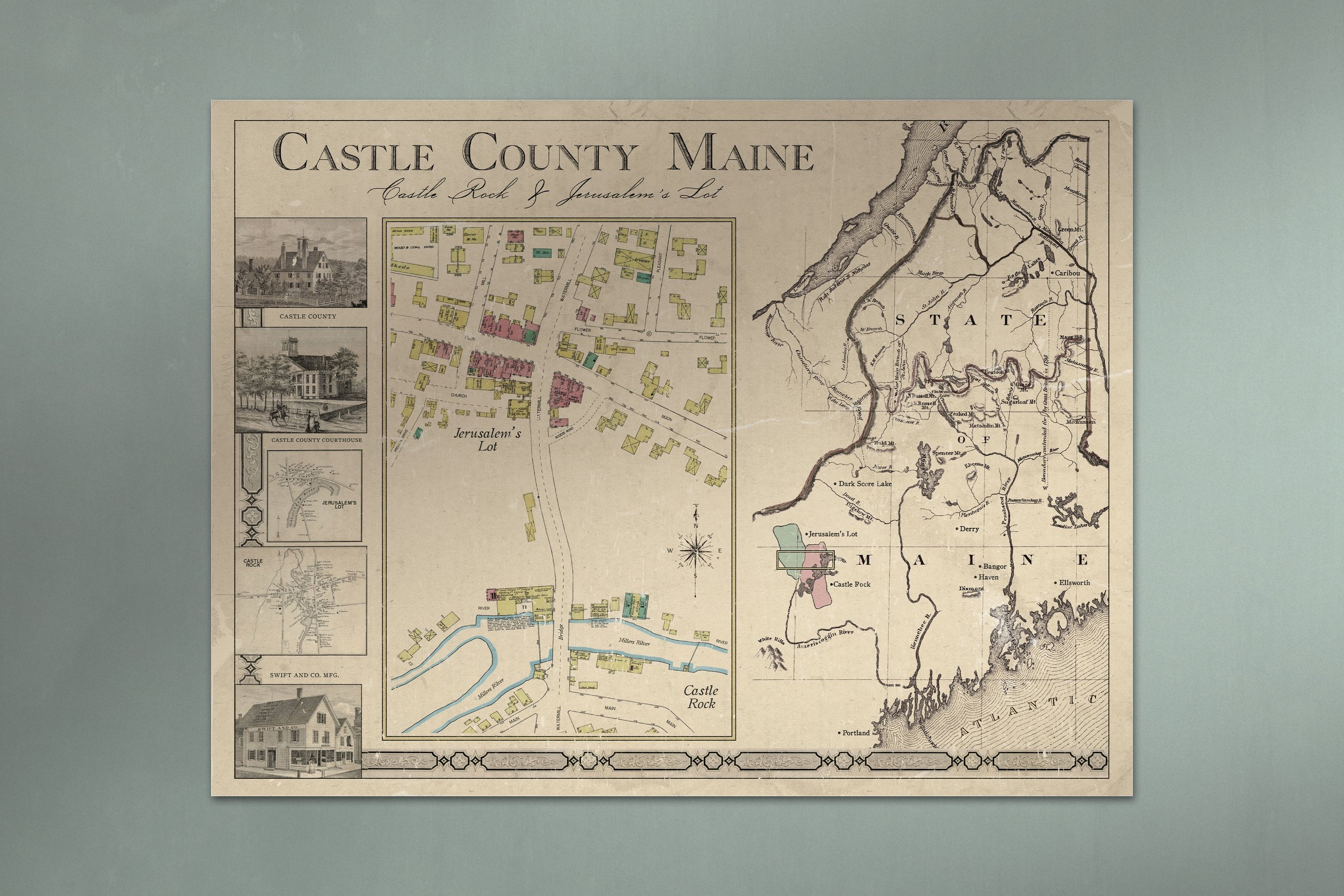 Castle County Map