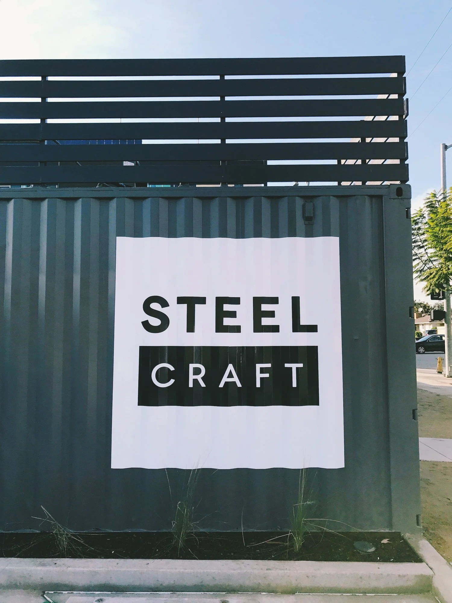Steelcraft, the new outdoor urban eatery in Long Beach