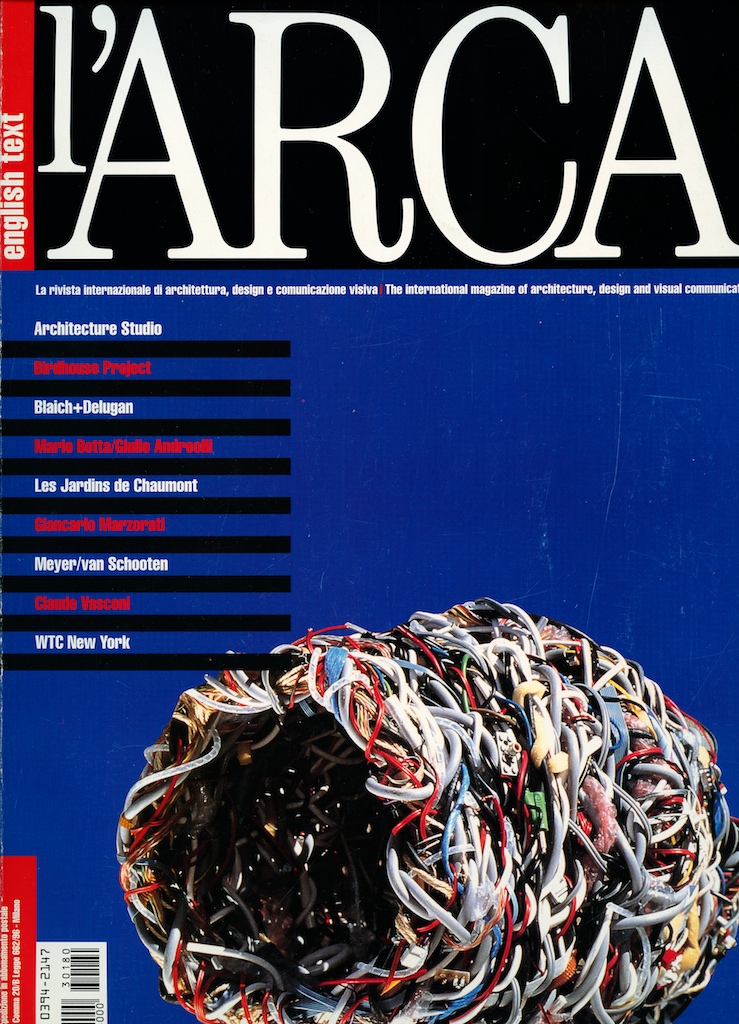 L'ARCA Cover, April 2003.jpg