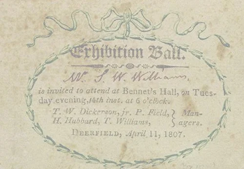 Exhibition Ball Invitation