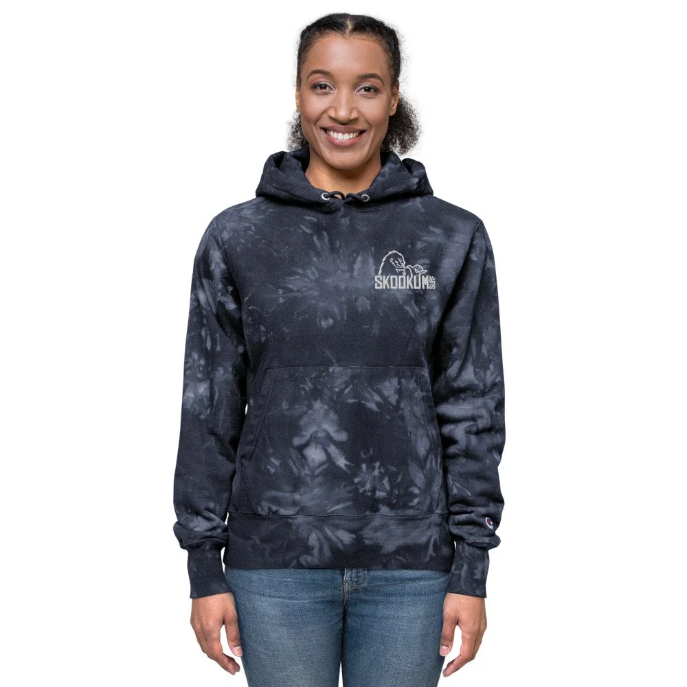 Skookumchuck tie-dye Hoodie — Skookum Surf