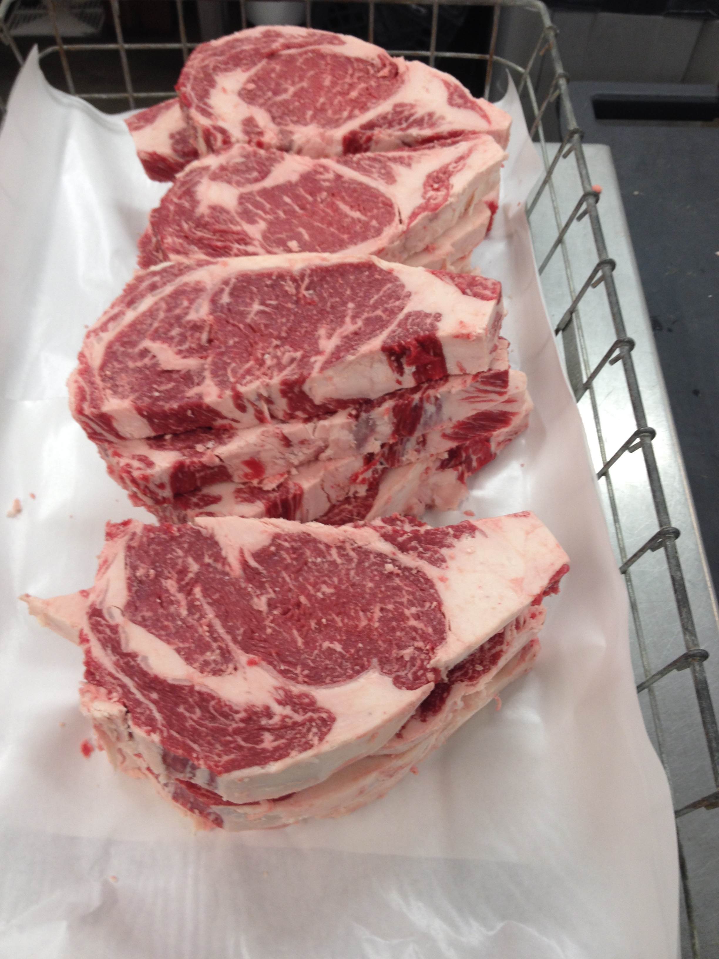 Rib-eye anyone? Yes, please!