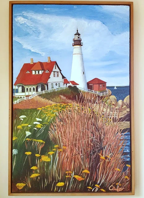 A Lighthouse in Maine