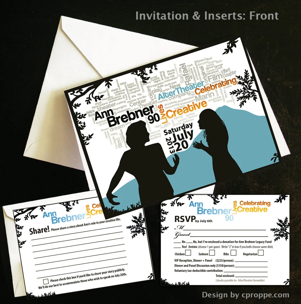 5 piece invitation - Alter Theater