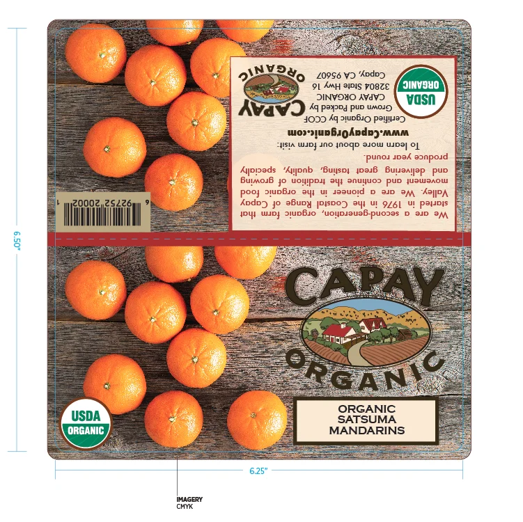 Capay Organic Orange Bag Label v.1