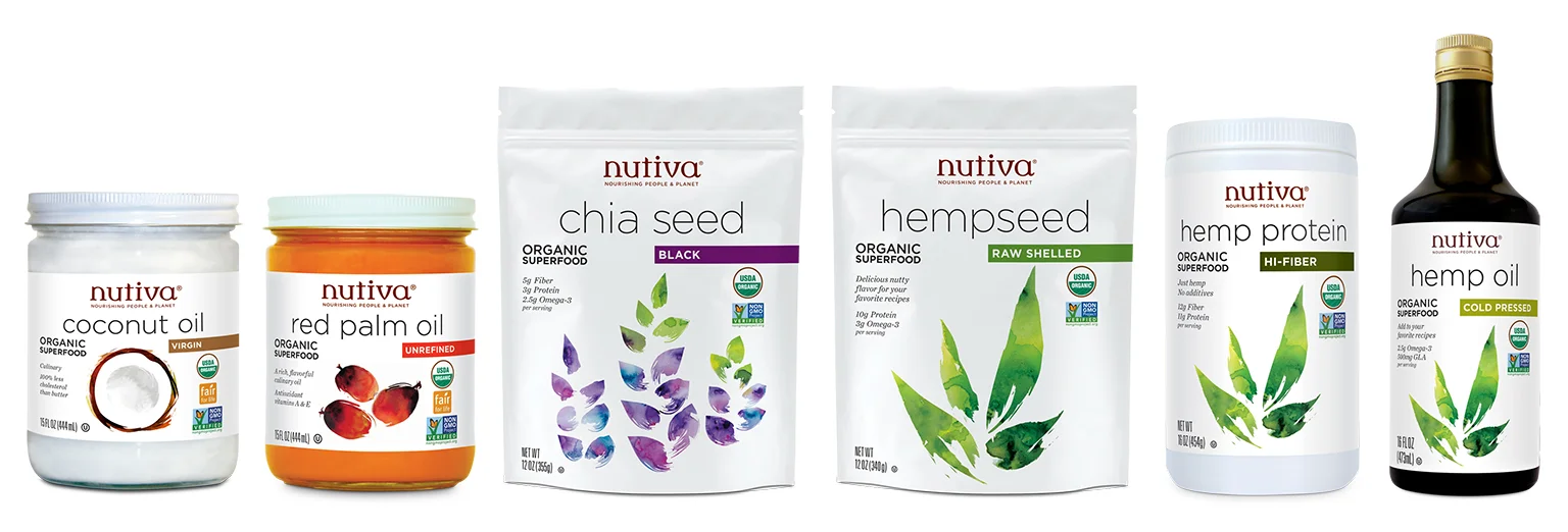 Nutiva Rebrand 2013