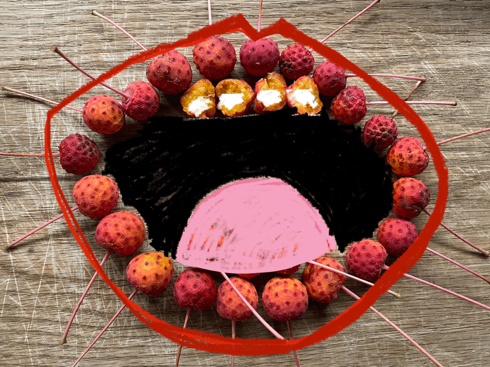 Kousa Dogwood Singing Lips Animation GIF