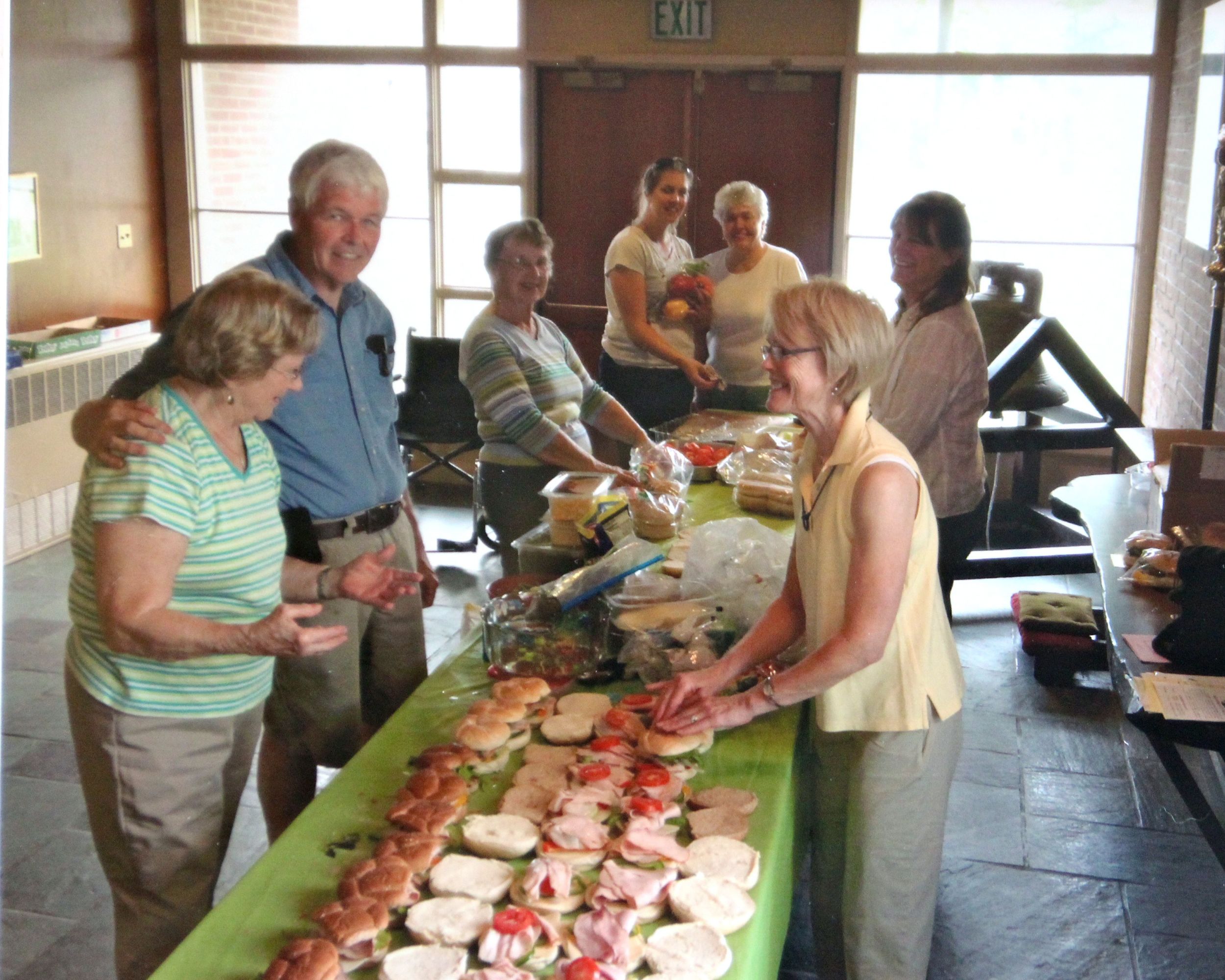 St. Paul's was a major staging area for relief efforts after Tropical Storm Irene hit in 2011.