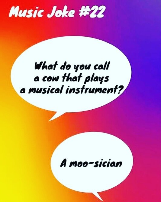 Just a little music humor for your Wednesday🐄🎸🐄🎹🐄🎻
#musiclessonsforkids #musiclessonsforadults #moosic #musichumor #heritagehomeconservatory