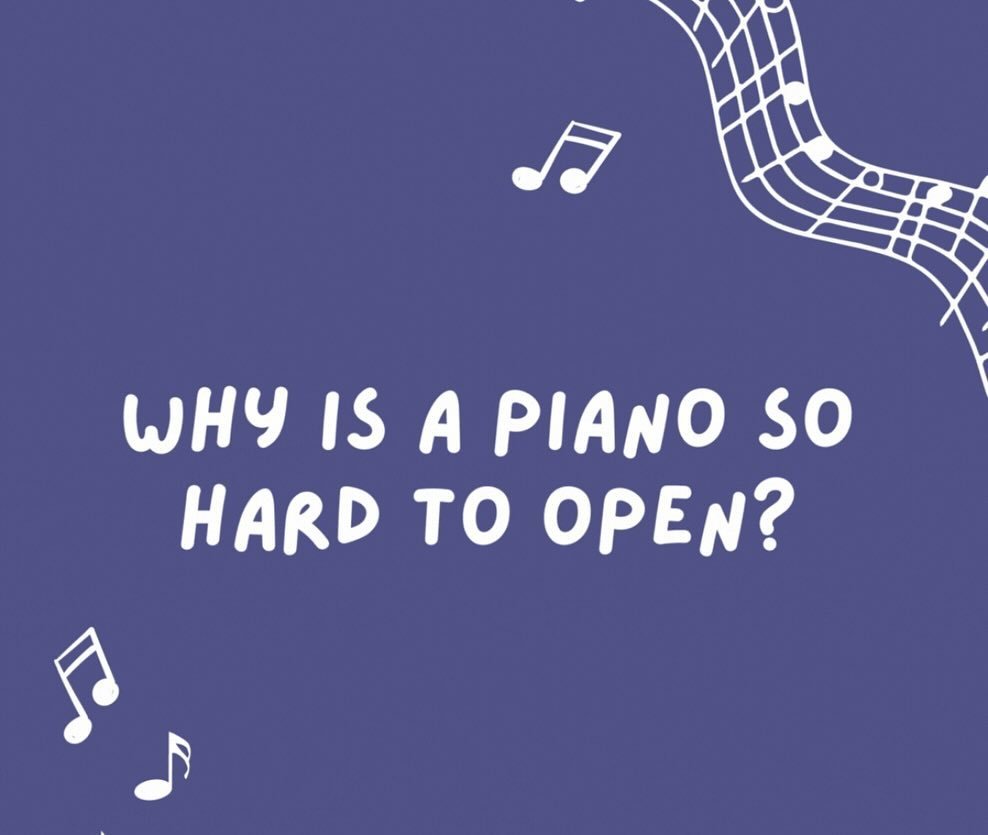 Just a cute little joke to get you through this glorious Wednesday 🎹#pianolessons #musiclessons #pianosarecool #musichumor #heritagehomeconservatory