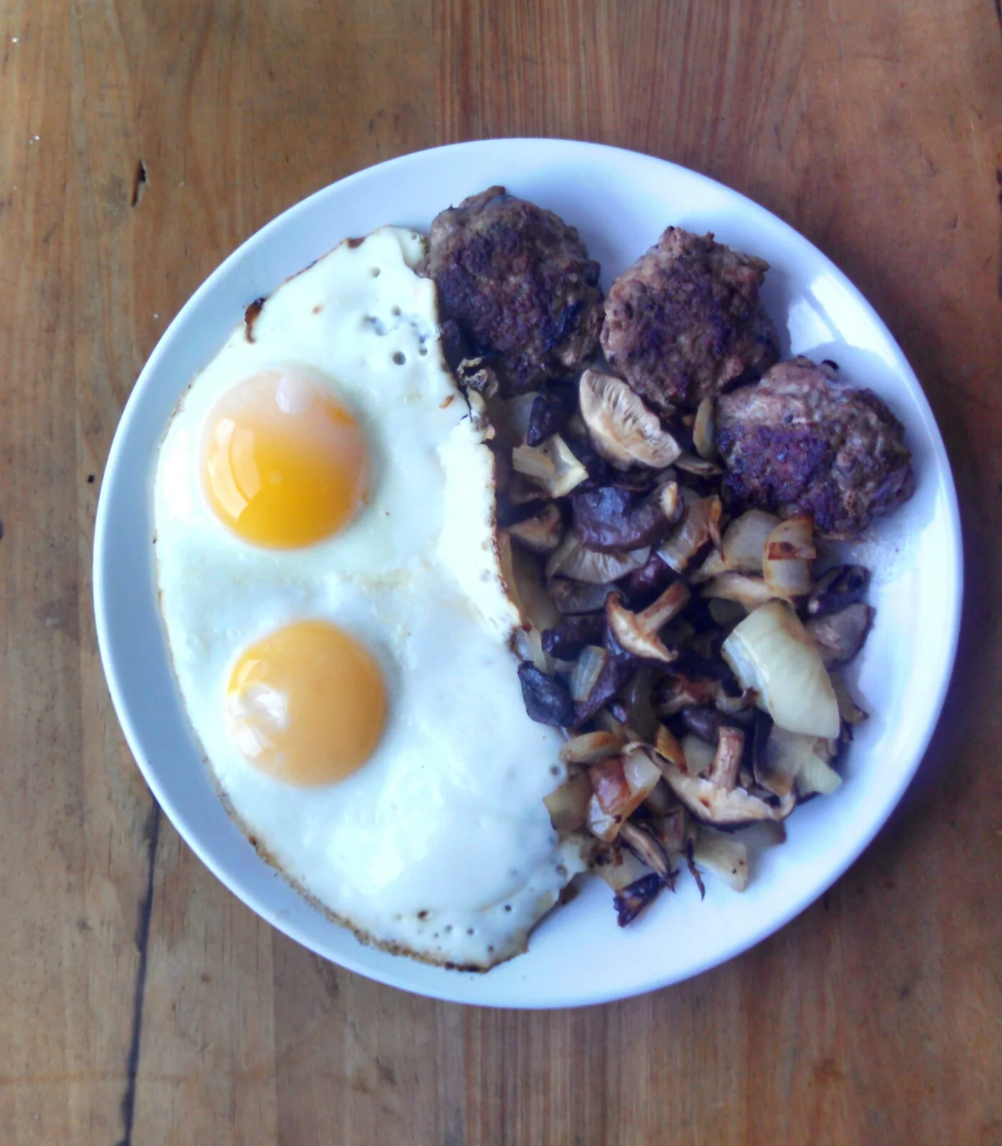 Breakfast Mushroom Hash