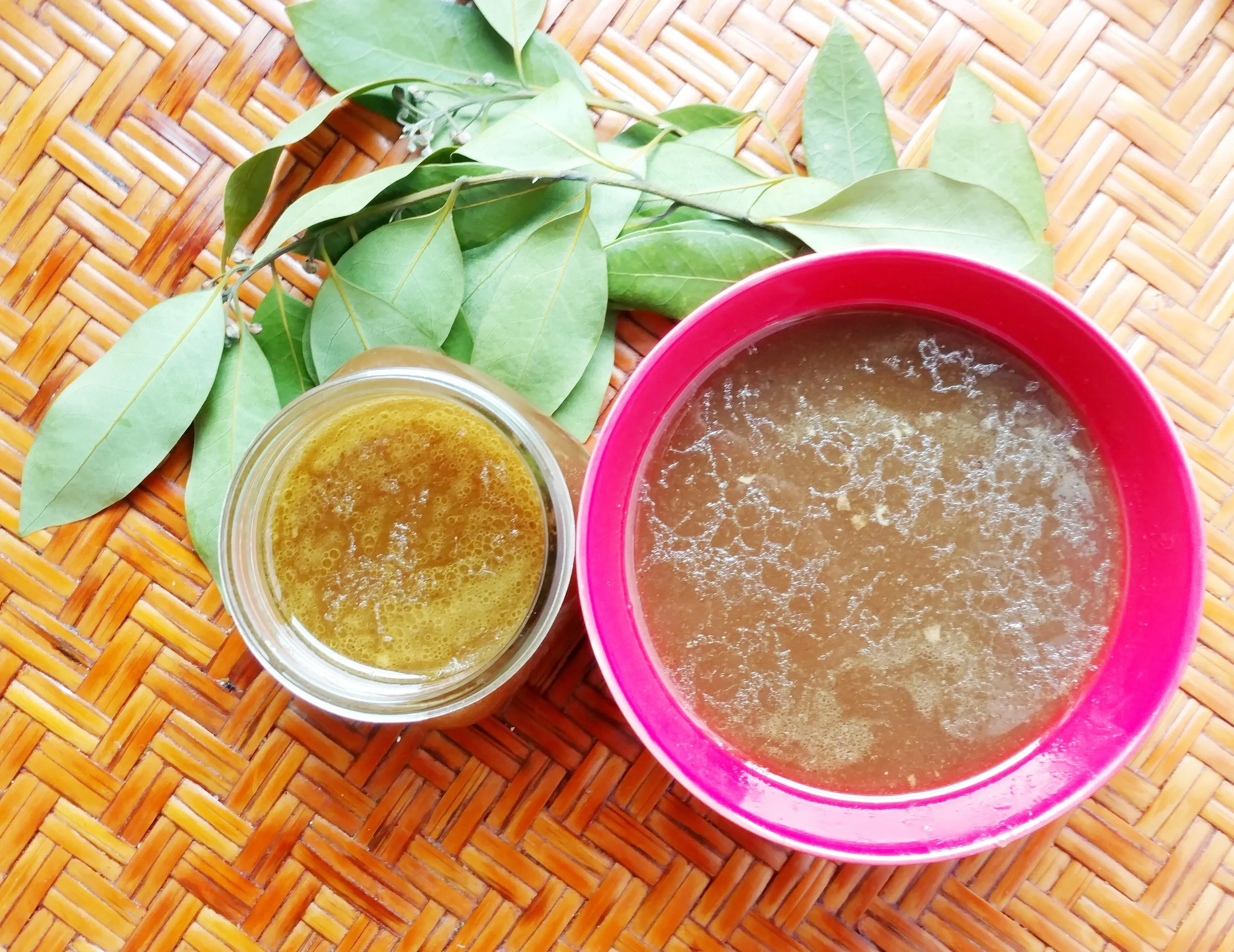Broth of Grilled Lamb Bones