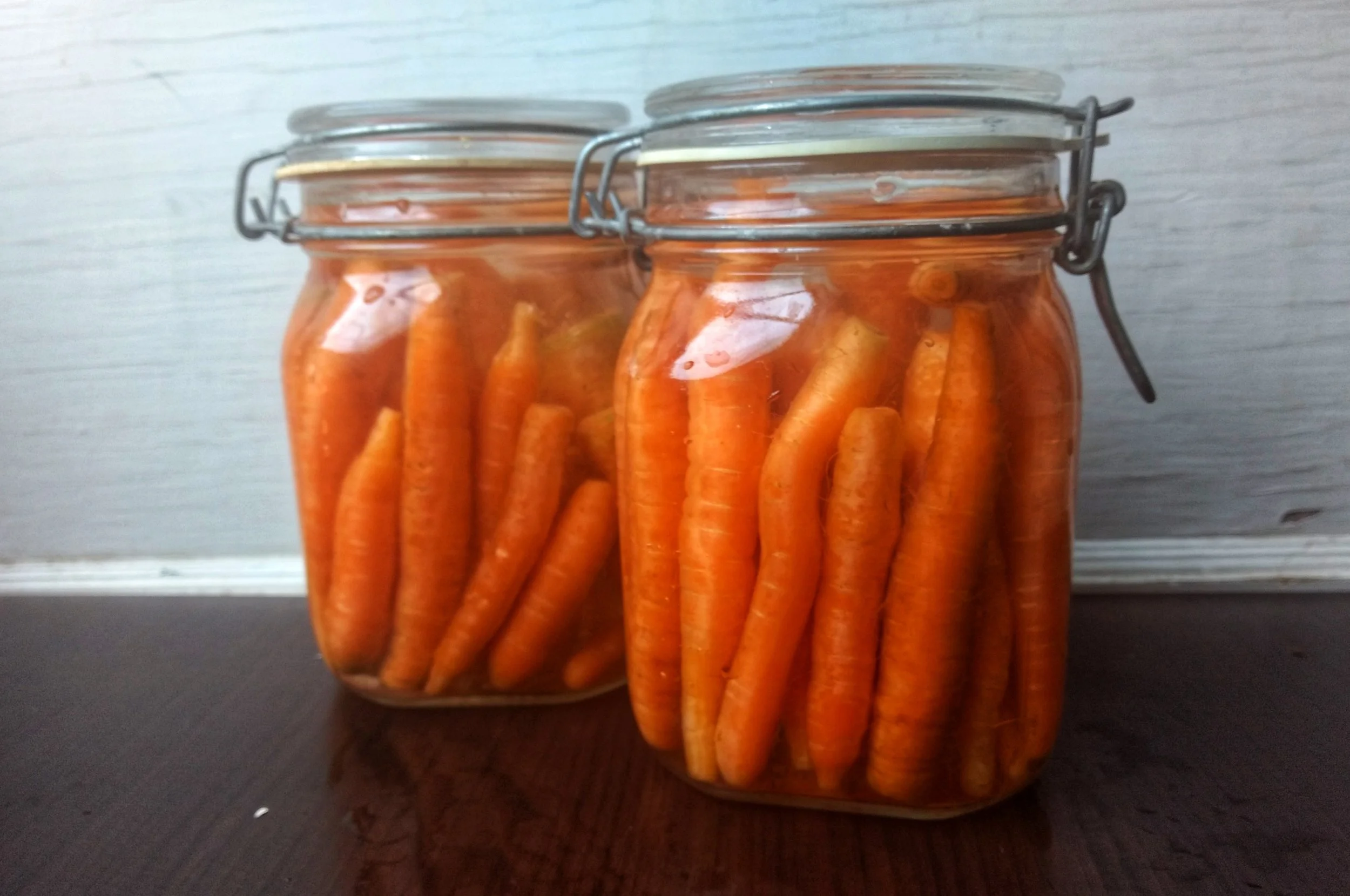 Fermented Spring Carrots