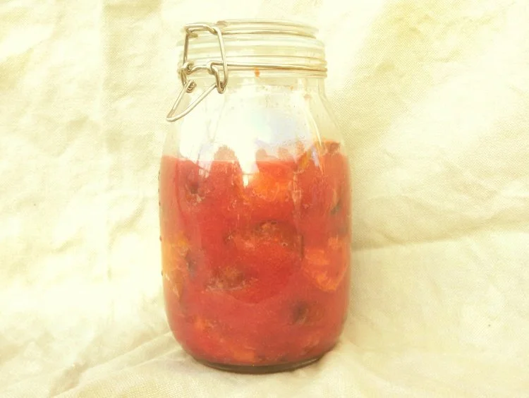 Spiced Fermented Plums
