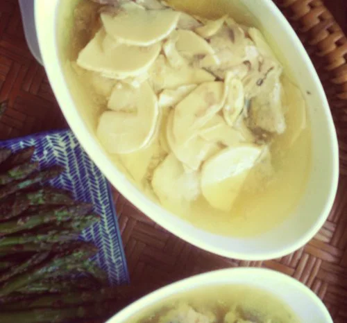 Bamboo Shoot Chicken Soup