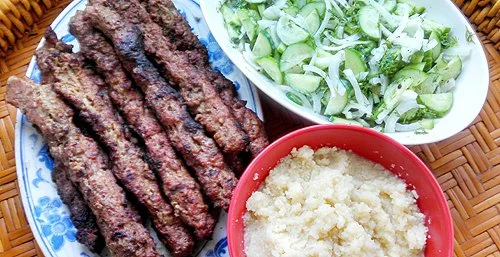 Ground Lamb Kabob Koobideh