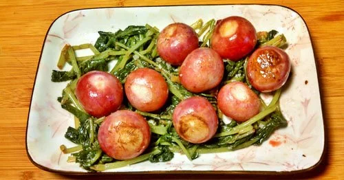 Wilted Radish Salad