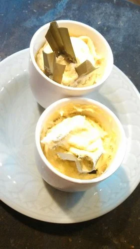 Pandan Scented Duck Egg Custard