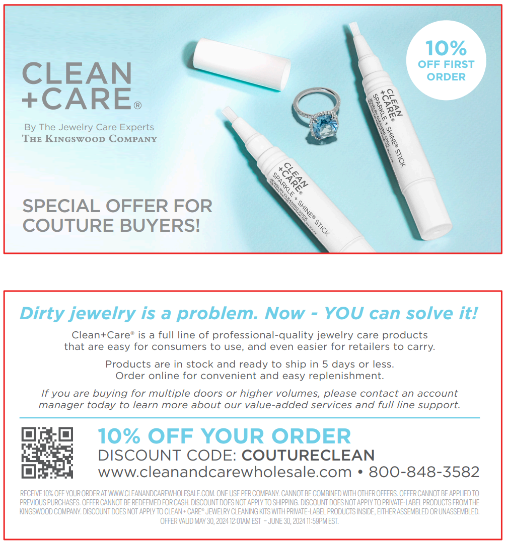 COUTURE discount code insert