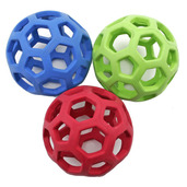 Hollee Ball - place chews or squeaky balls inside. Better than a walk in the park!