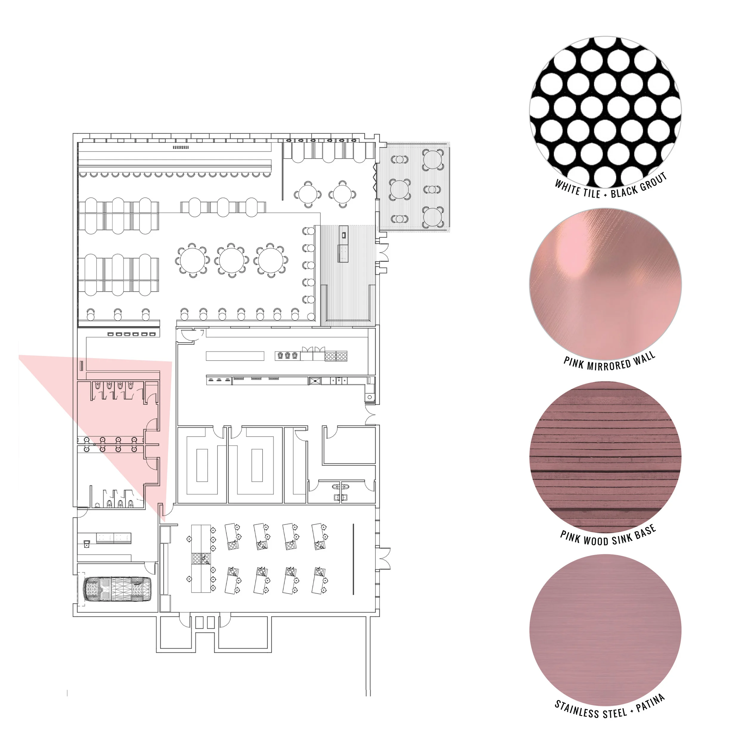 Women's Restroom Furniture, Fixtures & Equipment