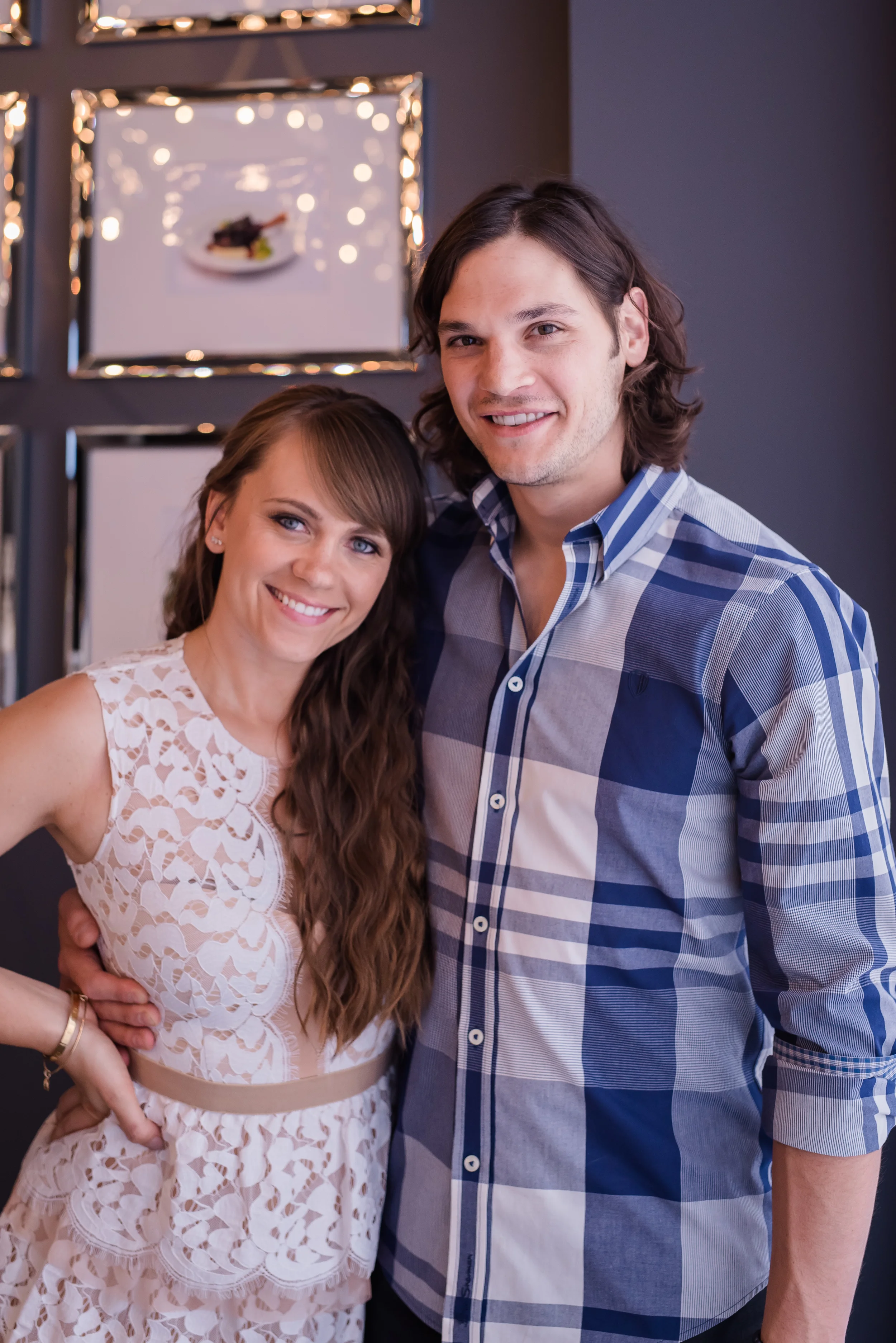 Congrats to you both on your new journey and a lifetime of happiness. Can't wait to see how gorgeous you look at the wedding.