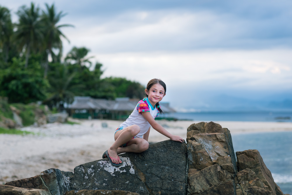 Found a mermaid on a rock