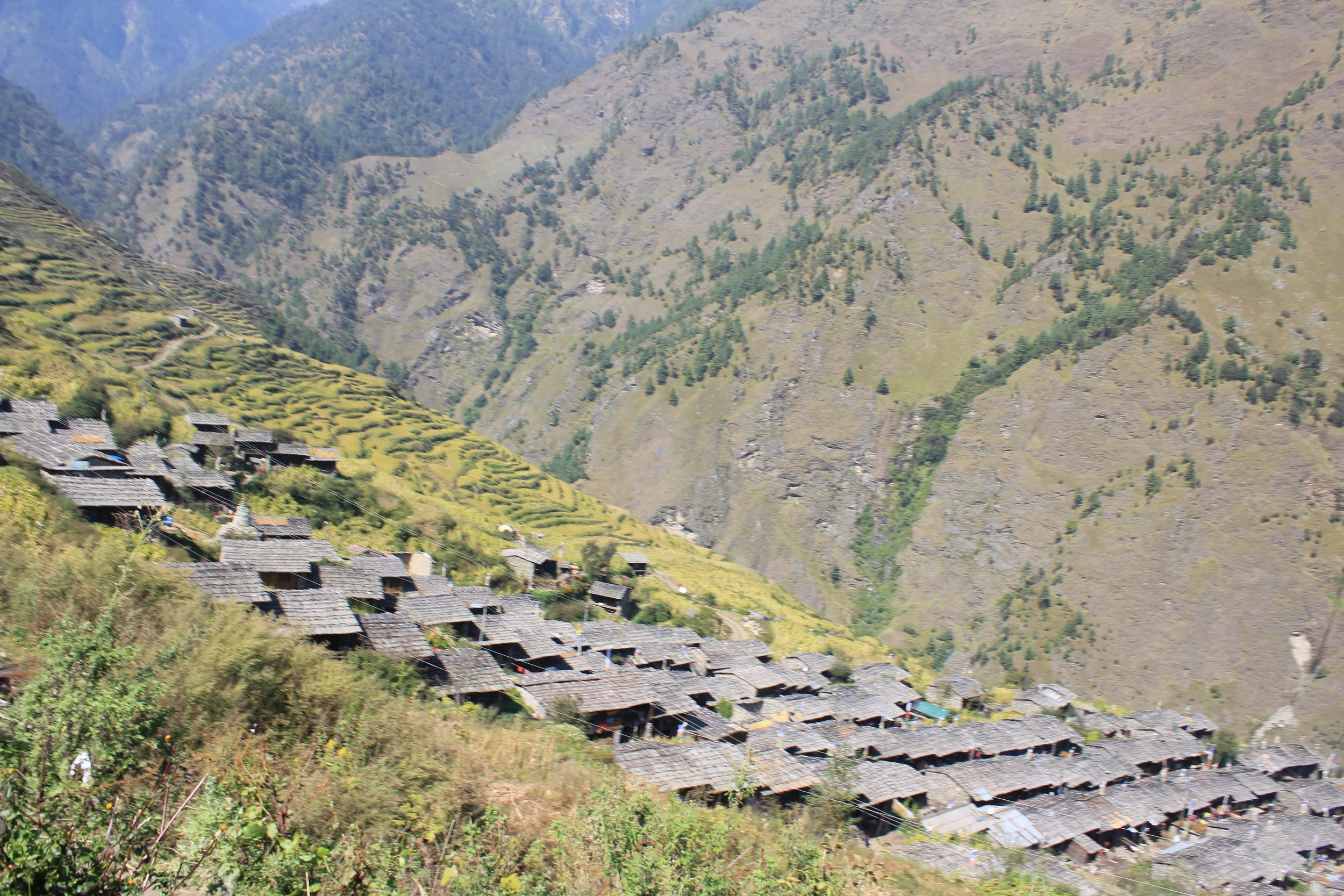 Gatlang village