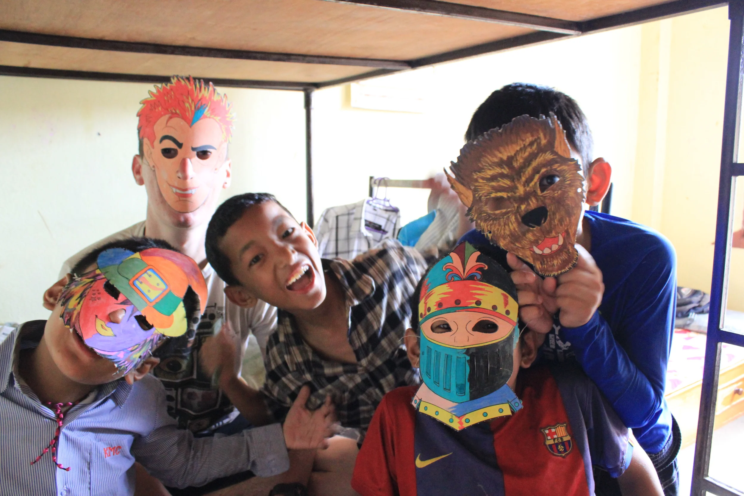 clowning around
