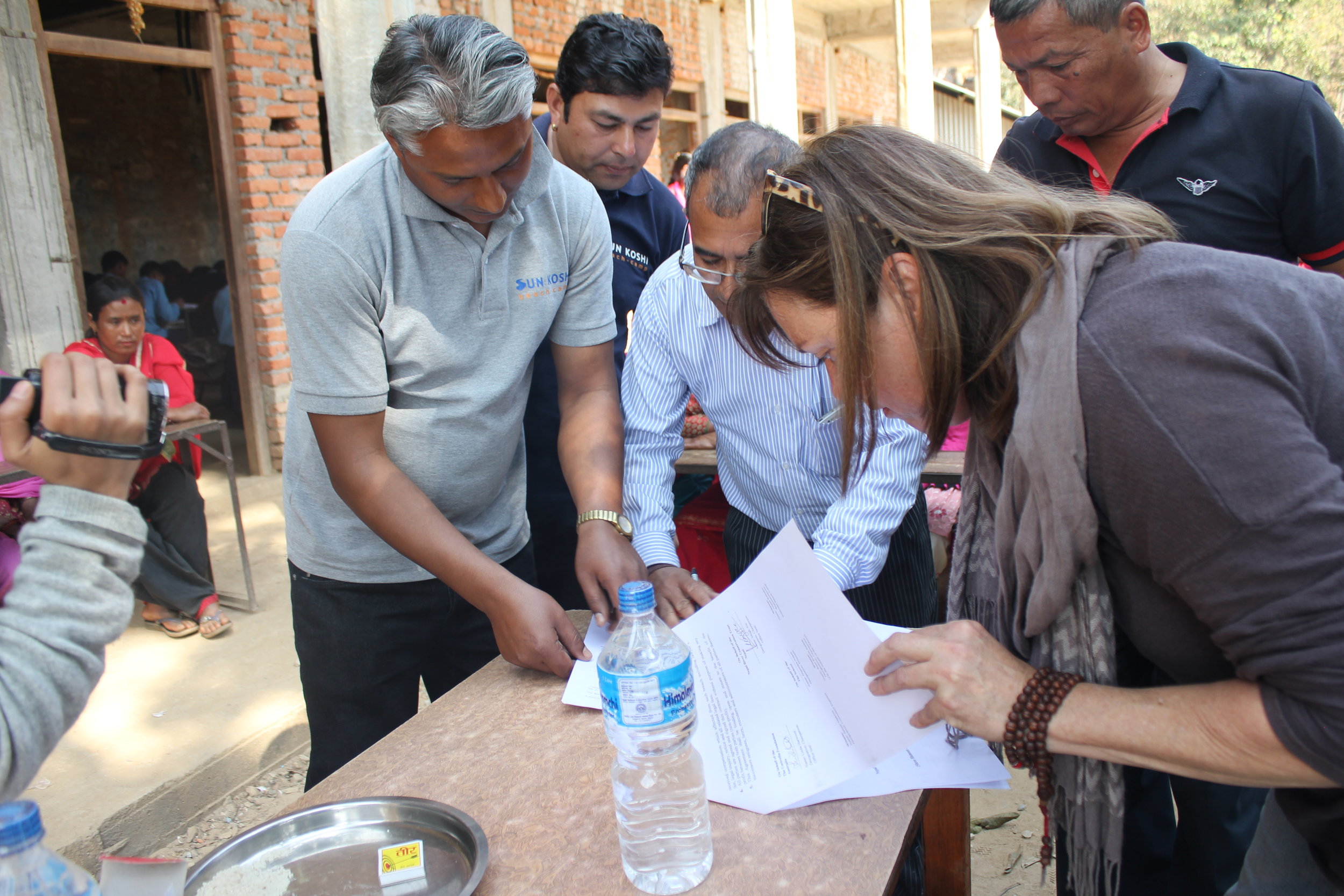 signing the MoU